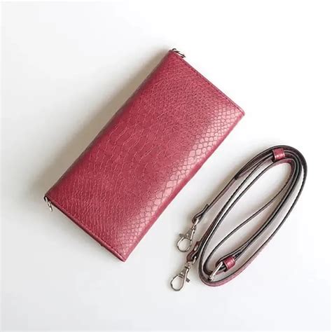 Small Snake Embossed Wallet 